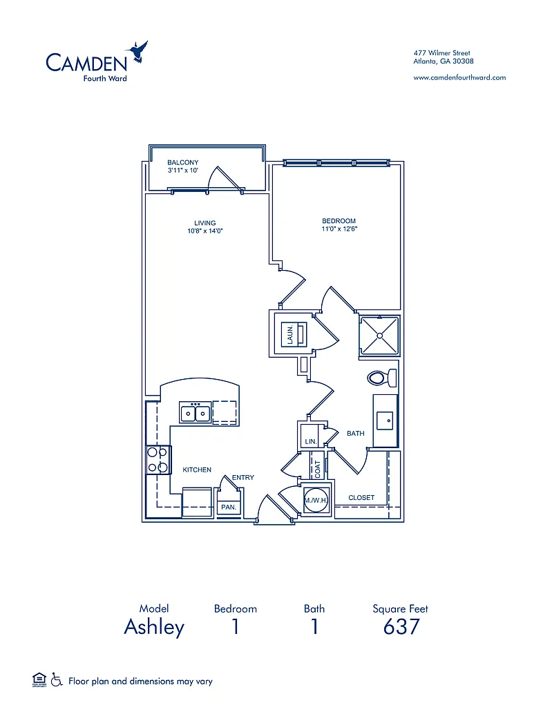 Floor plan Ashley