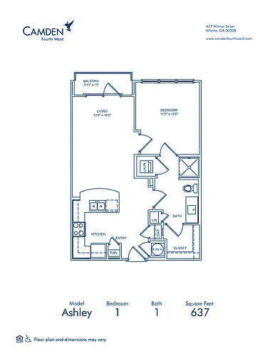 Floor plan Ashley