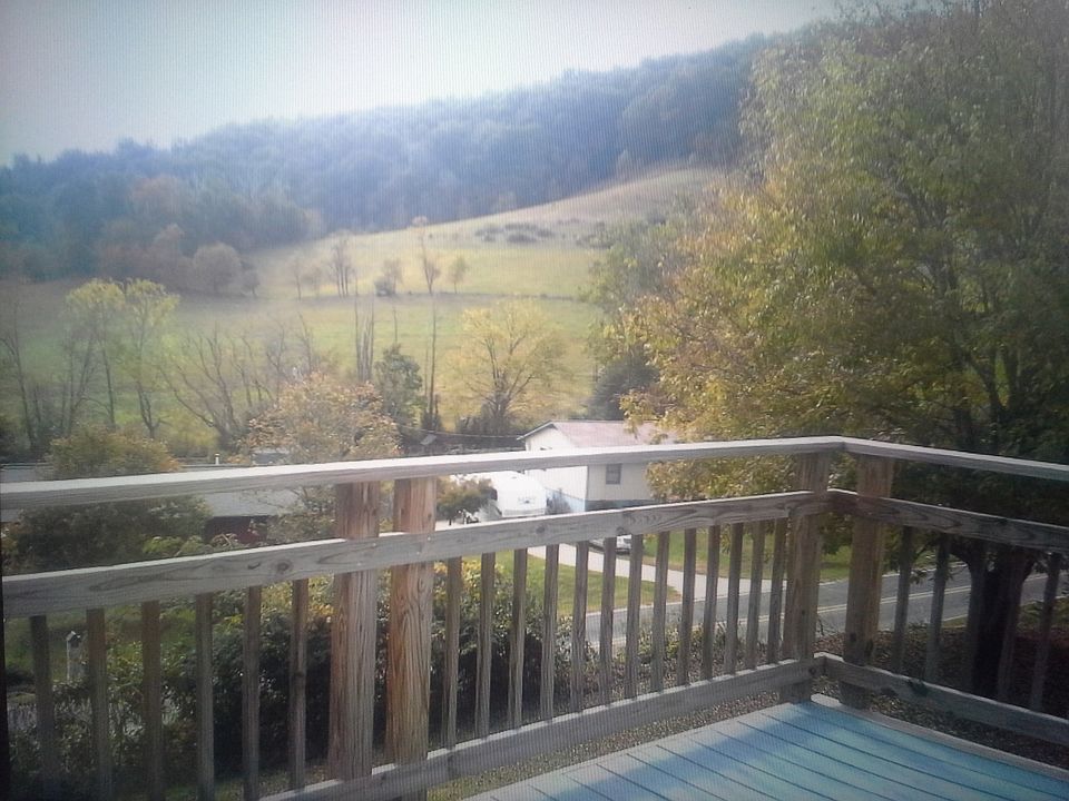 view from front deck