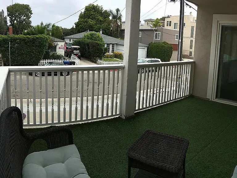 Another view of your own balcony.