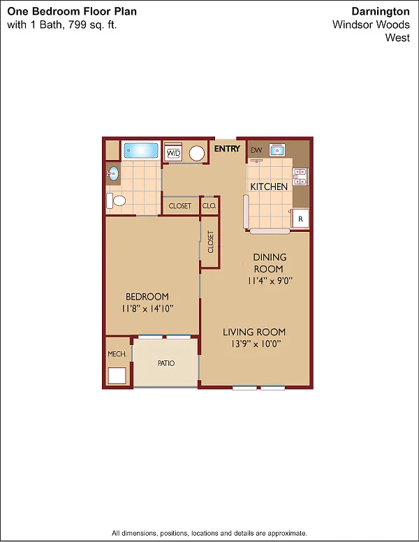 Floor plan $3.14/sq.ft. - The Darnington