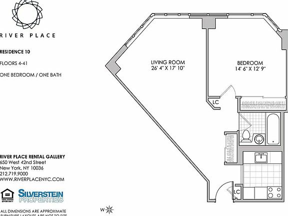 3rd image of 650 W 42nd St #3010