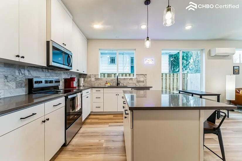New, Stainless Steel Appliances
