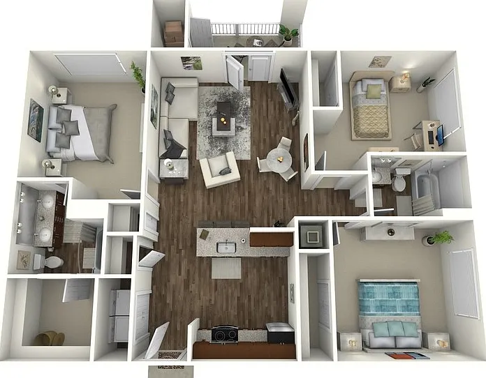 Clarendon Floorplan Diagram