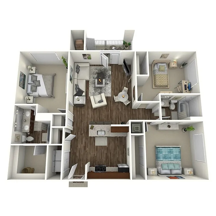 Floor plan Clarendon