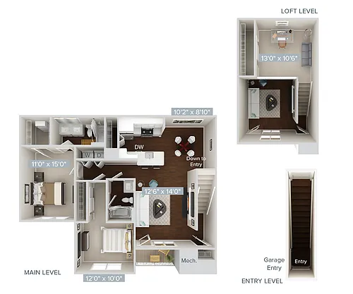 Floor plan B3L-1478-303