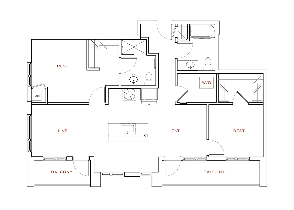 Floor plan D12