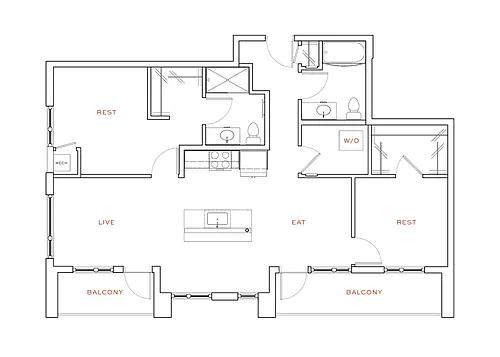 Floor plan D12