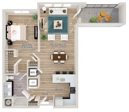 Floor plan Avenue A