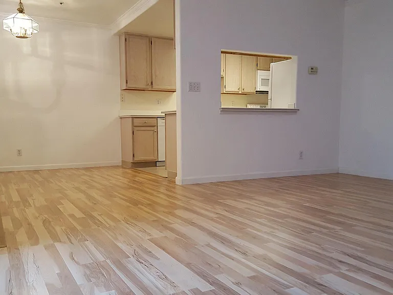 Living room before furniture
