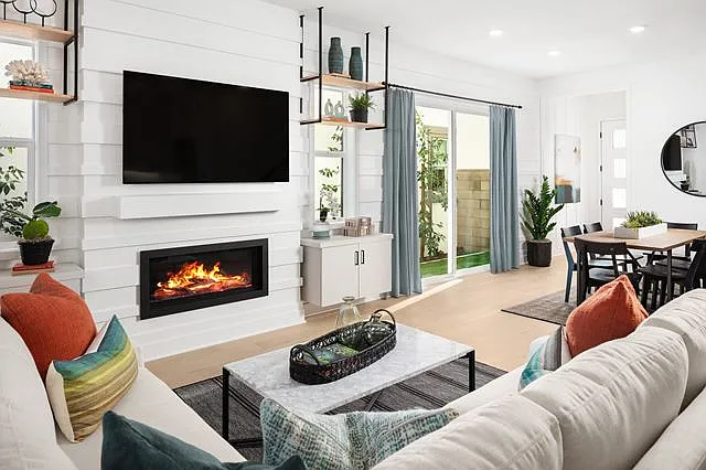 Living Room - View of Side Yard