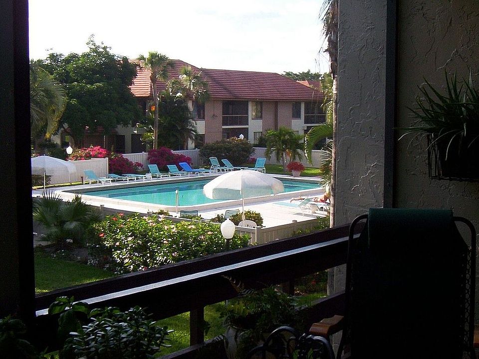 Pool View from Balcony