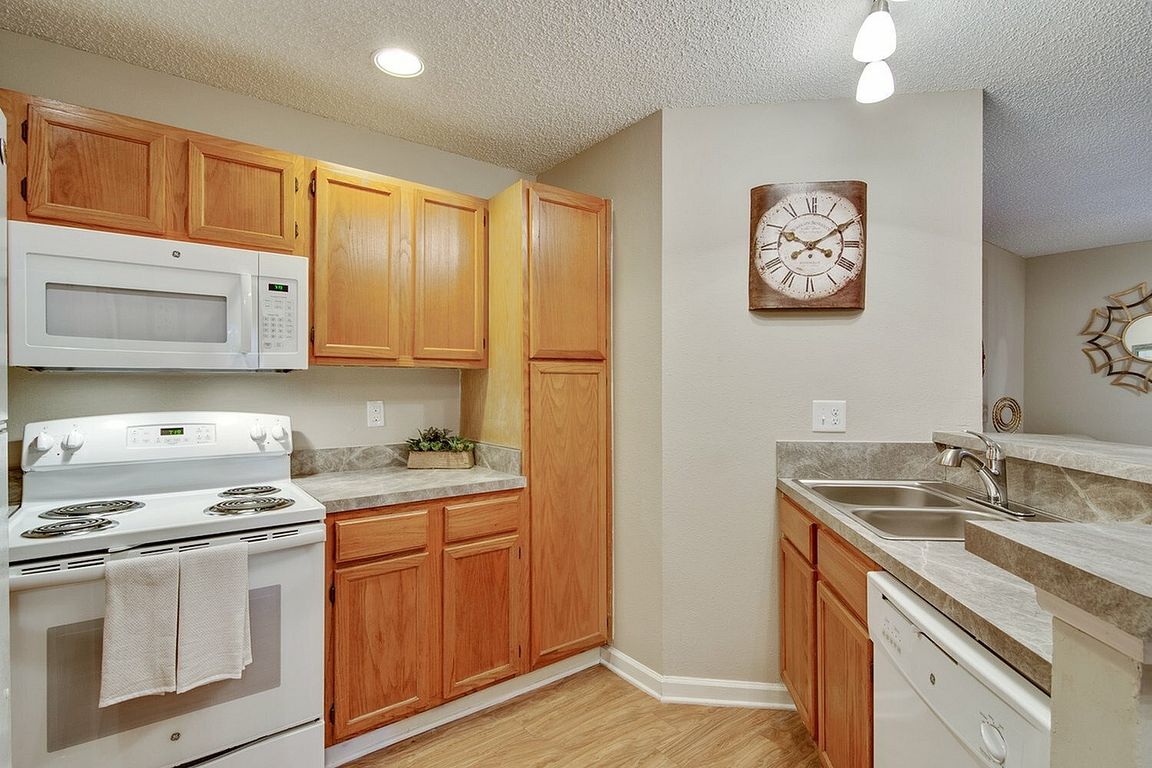 Kitchen with ample cabinetry