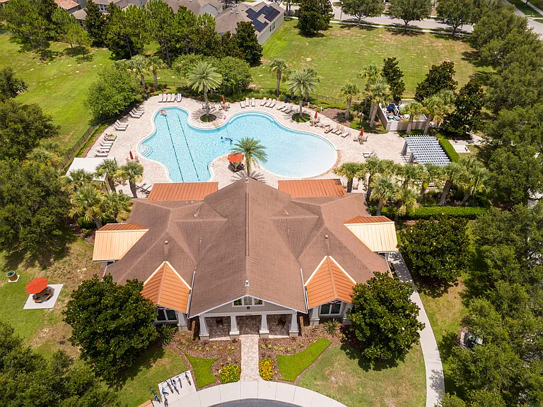 Community center and pool