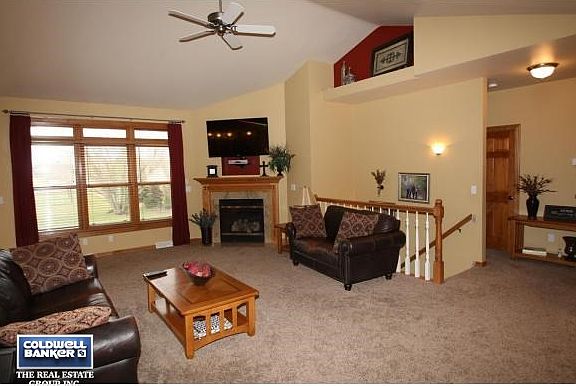 Living Room with Fireplace