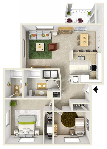 Floor plan The McKenzie