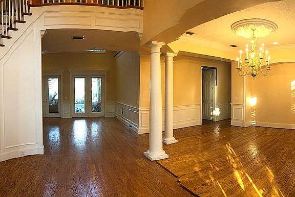 Foyer, Living room, Dining r