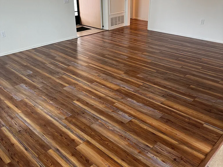 Living room --New flooring