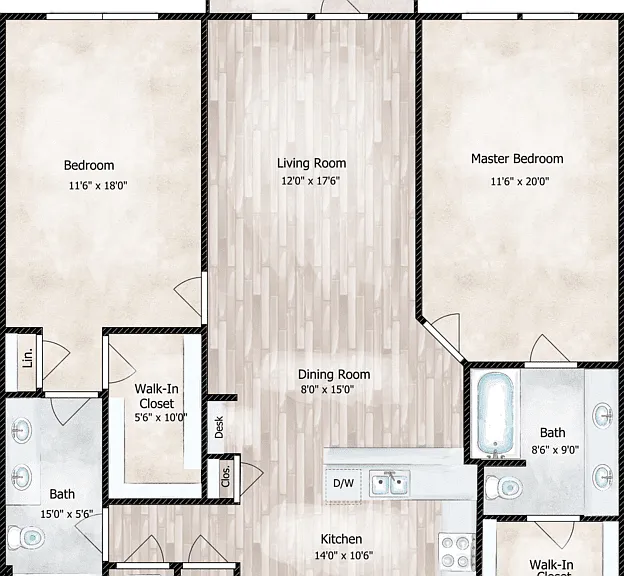 Opry Floorplan Diagram