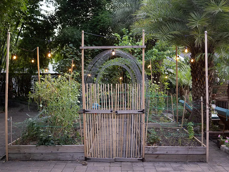 vegetable or flower garden