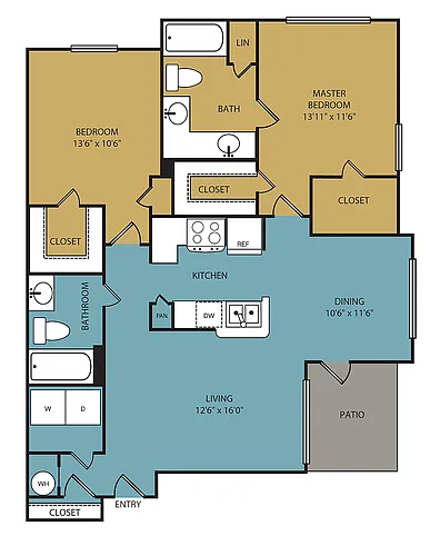 Floor plan C5R