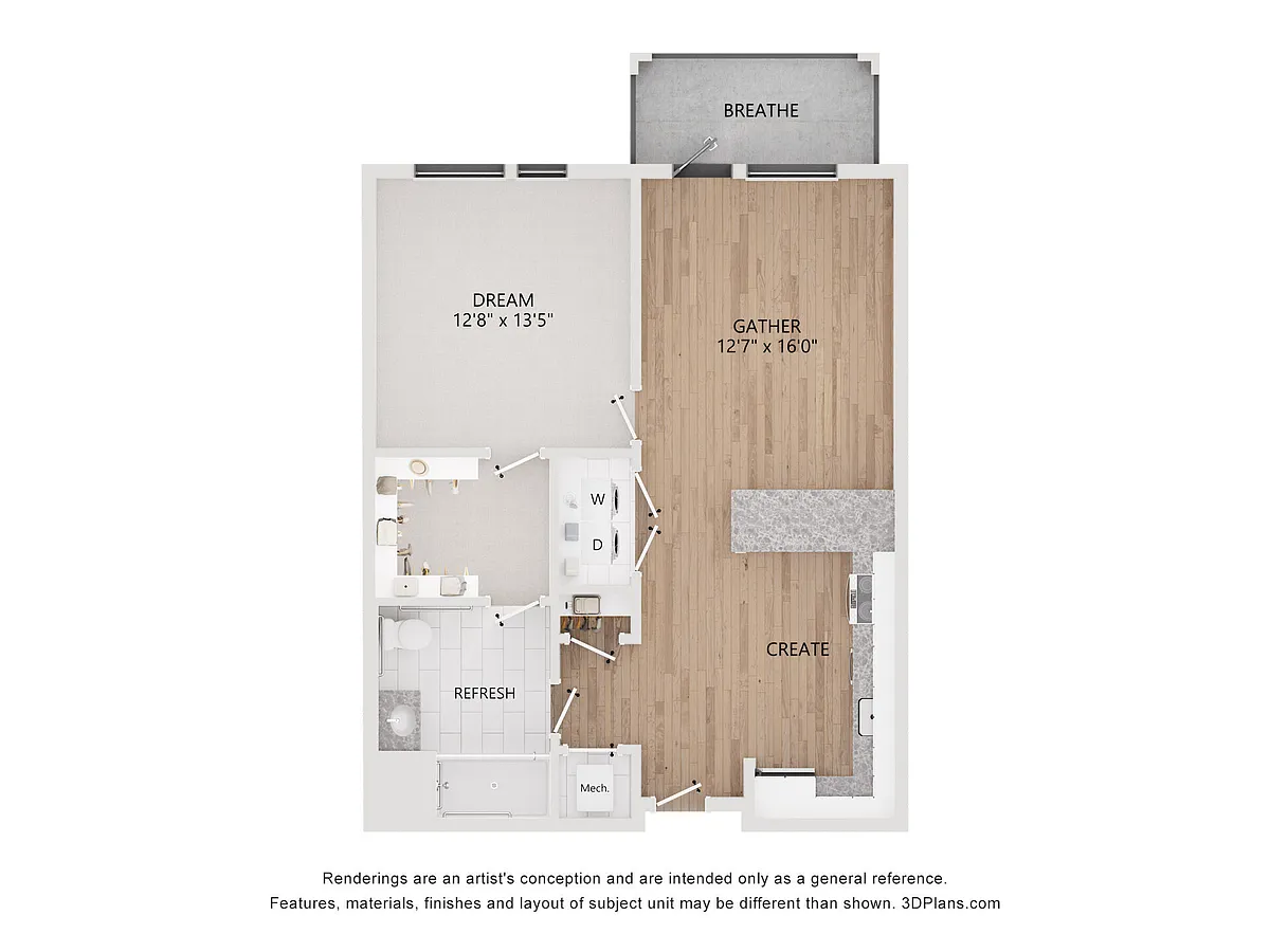 Floor plan C3A