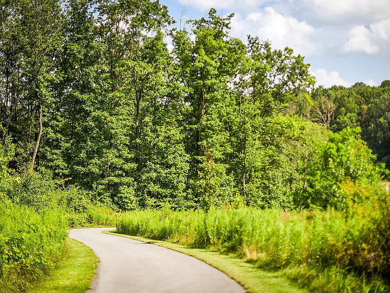Onsite hiking trail