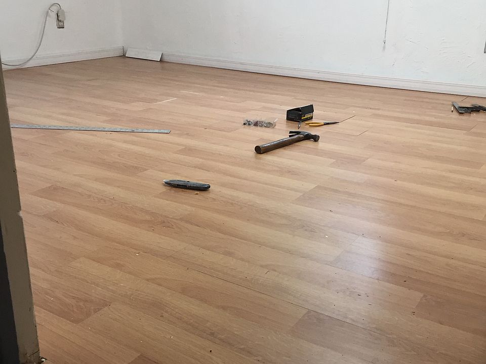 N.E. room next to kitchen.