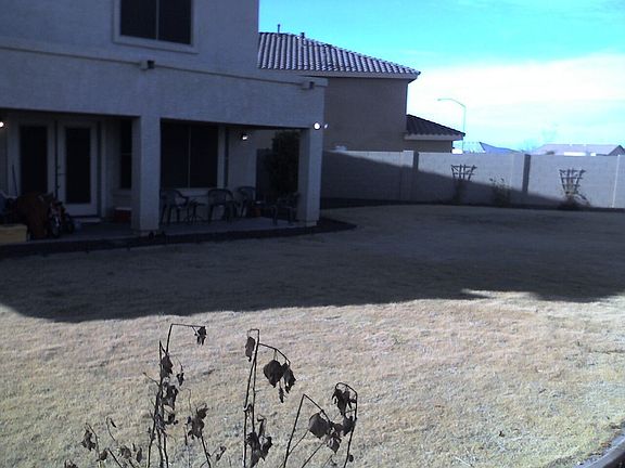 Oversized lot and extended length covered patio