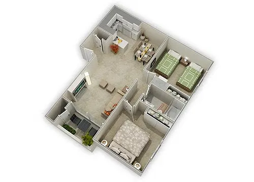 Floor plan Barcelona