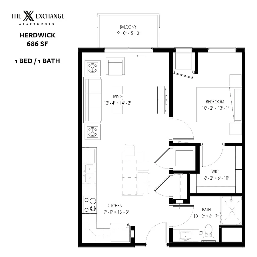 Floor plan Herdwick