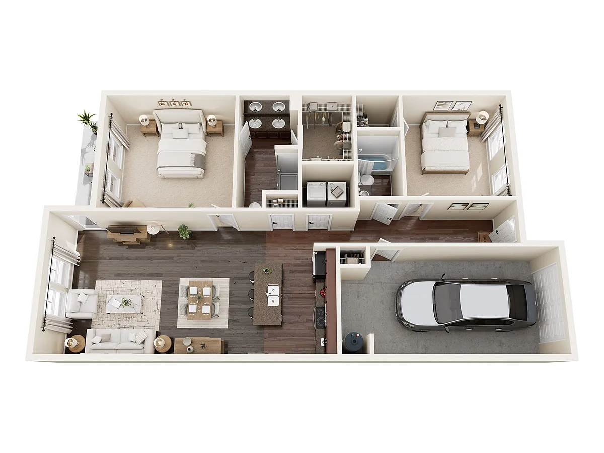 Floor plan Deerwood