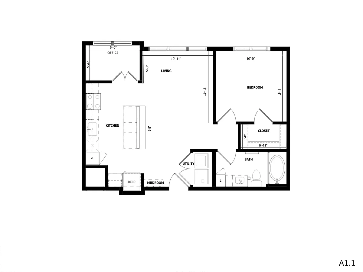 Floor plan A11