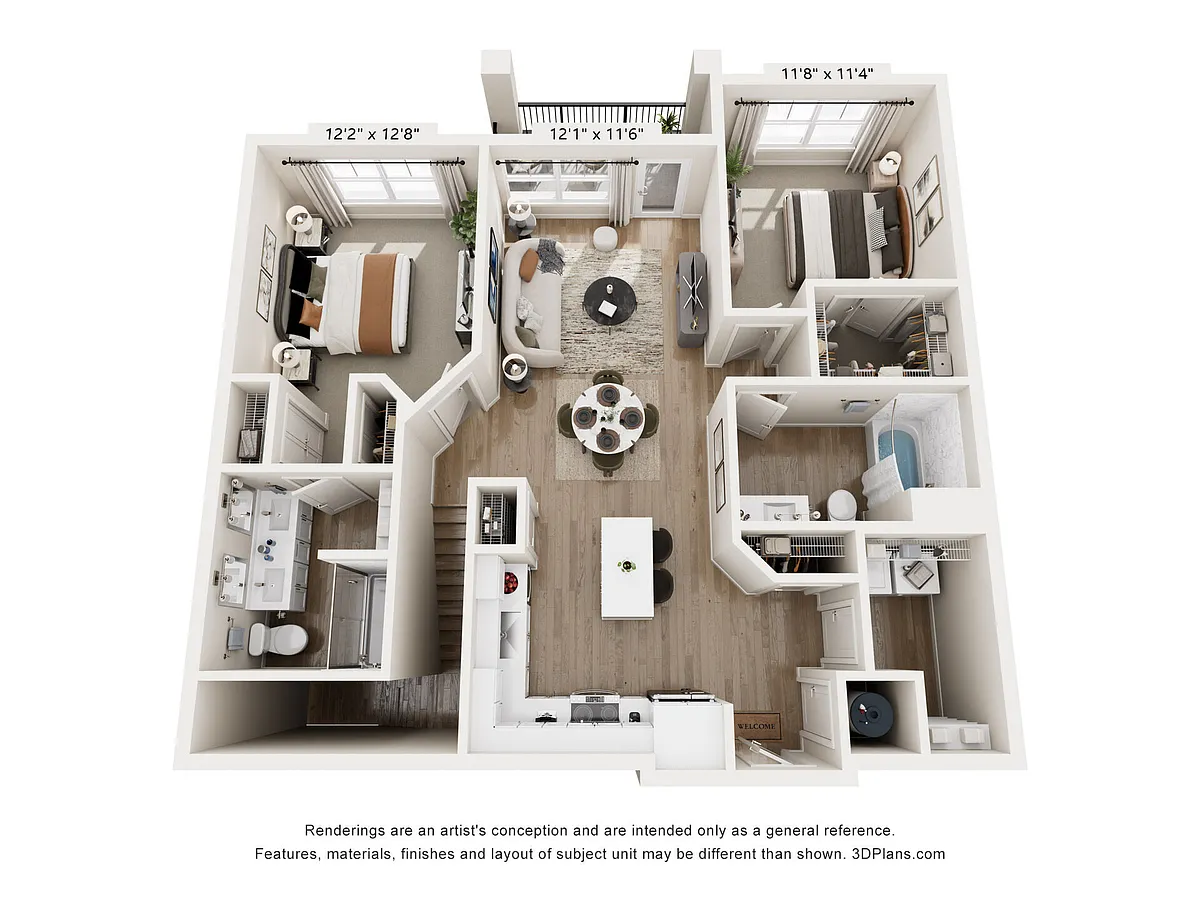 Floor plan B1 G