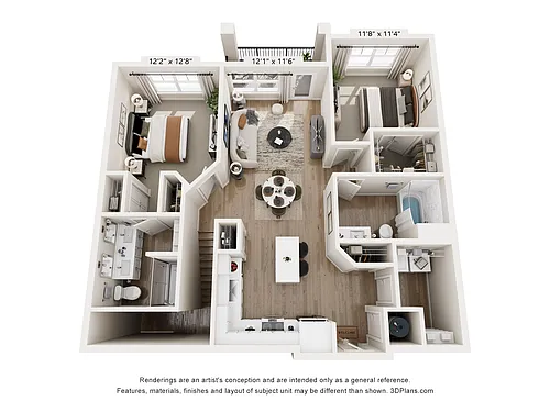 Floor plan B1 G