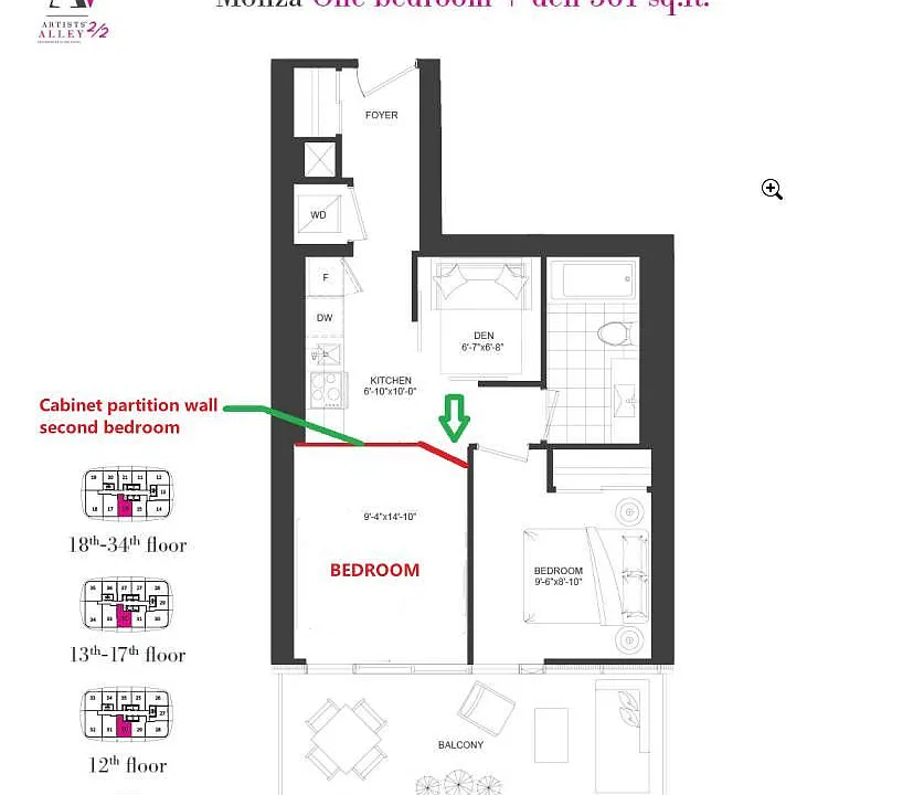 230 Simcoe St S #1916