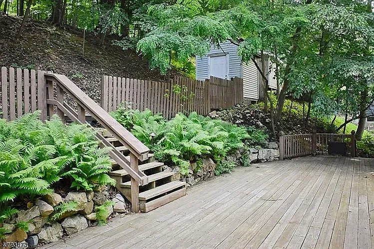 back yard patio