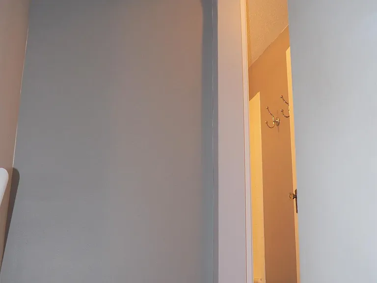 View of the bathroom from the staircase