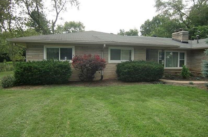 Exterior Front. Nice stone 3 bedroom ranch with almost half acre yard.