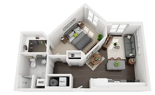 Floor plan B-B3