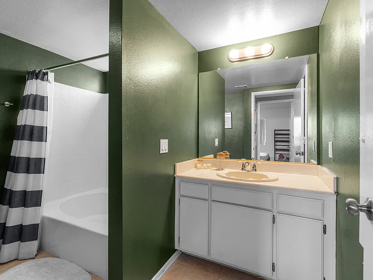 First floor full bathroom