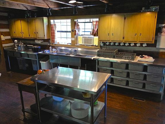 Catering style kitchen