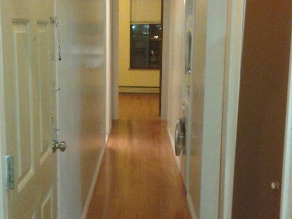 Hallway with W/D