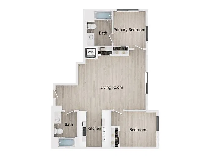Floor plan D1