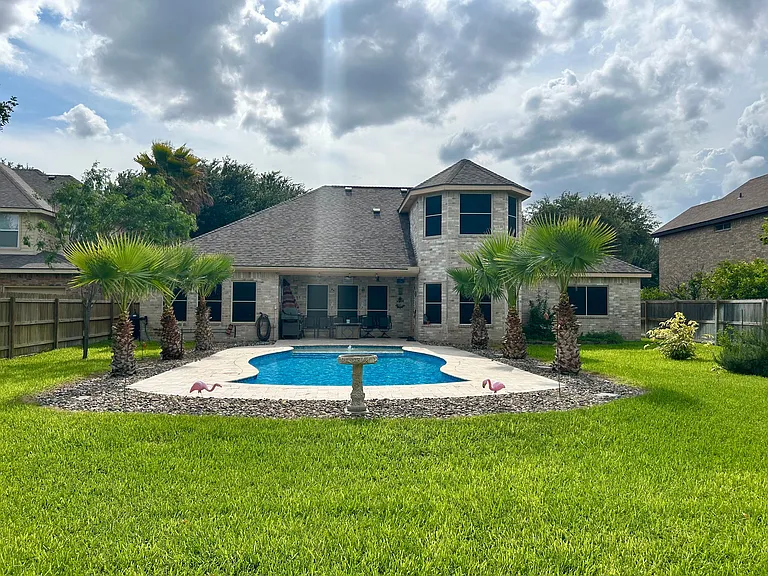 Room for an oversized custom pool and lots of yard to enjoy outdoor privacy