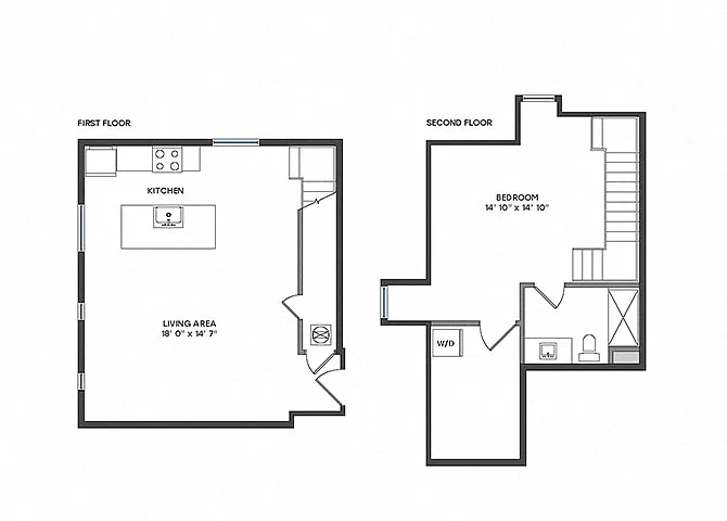 Floor plan Town Center Loft V5