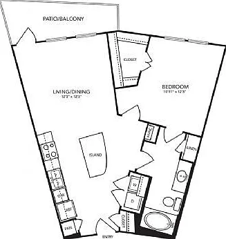 Landmark On Lovers - A3 - 1 Beds - 1 Baths - 735 Sq. ft.
