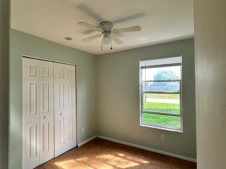 Bedroom 3 and closet