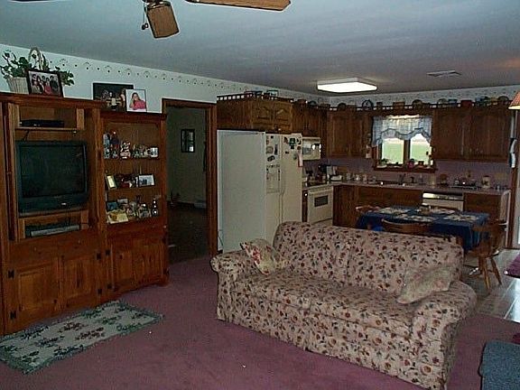 Living Room, Kitchen, Door to Formal D/R