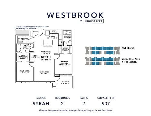 Floor plan Syrah